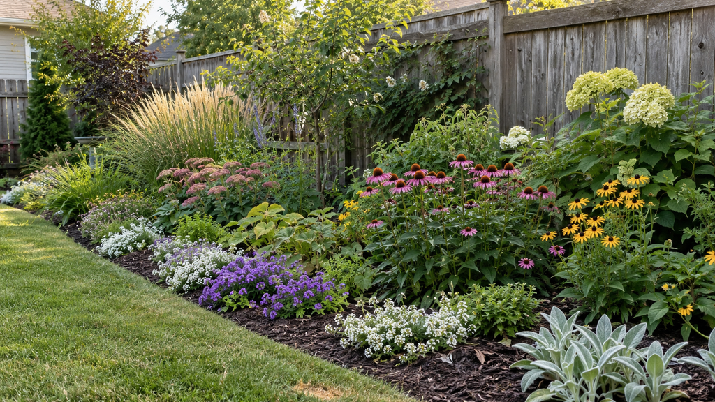 backyard flower bed ideas