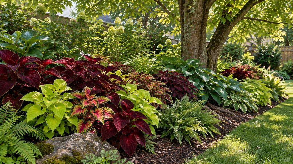 Coleus companions