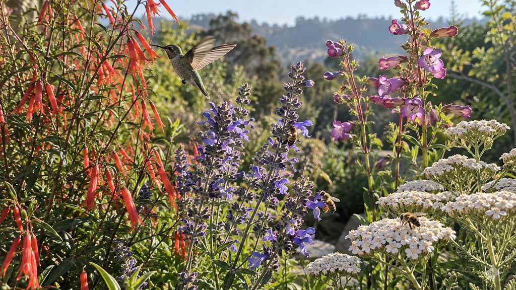 Native pollinator flowers