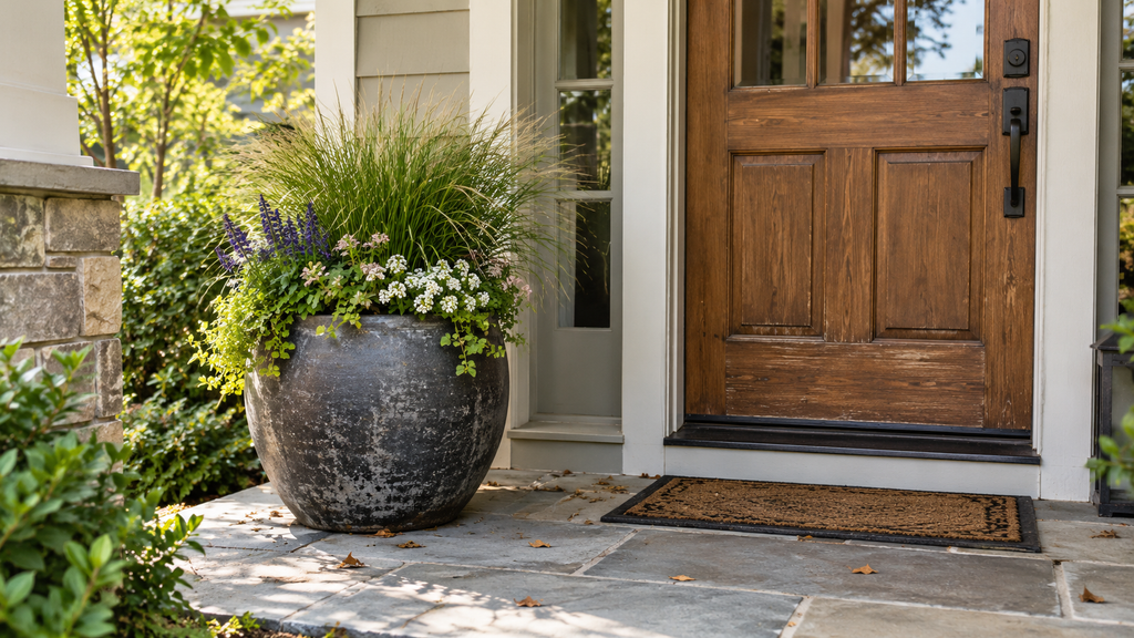 Large porch planter