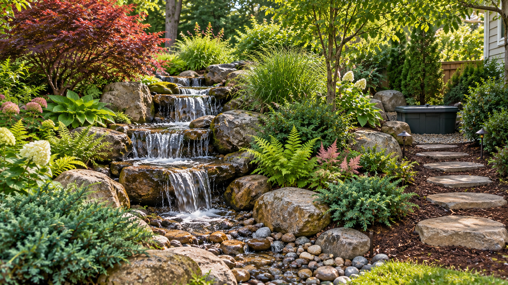 Waterfall service access