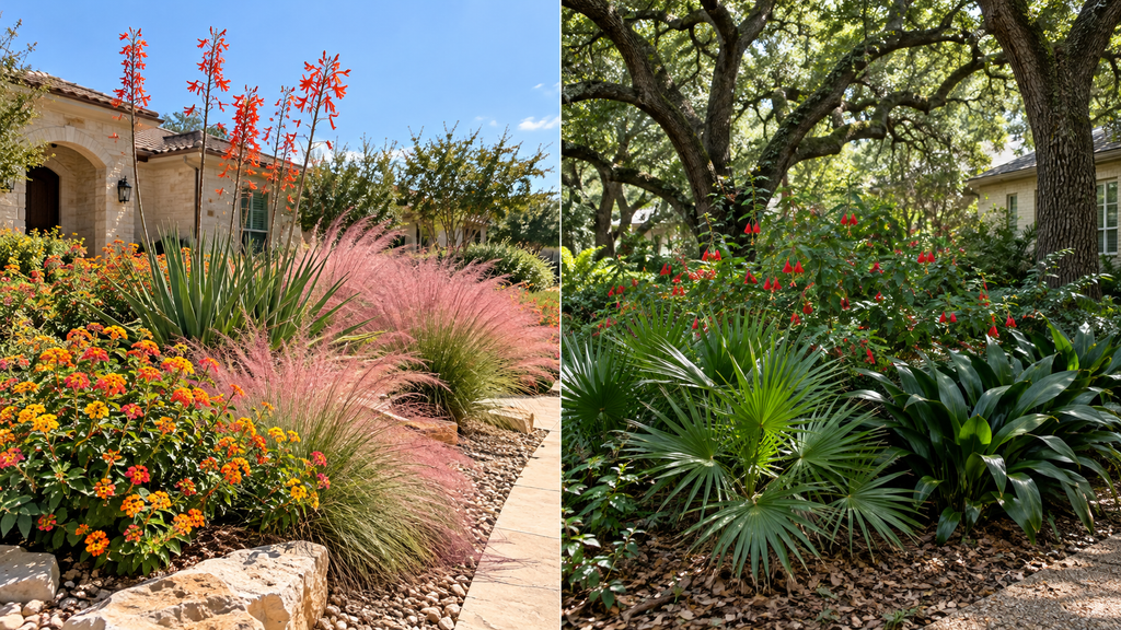 Houston sun and shade plants	
