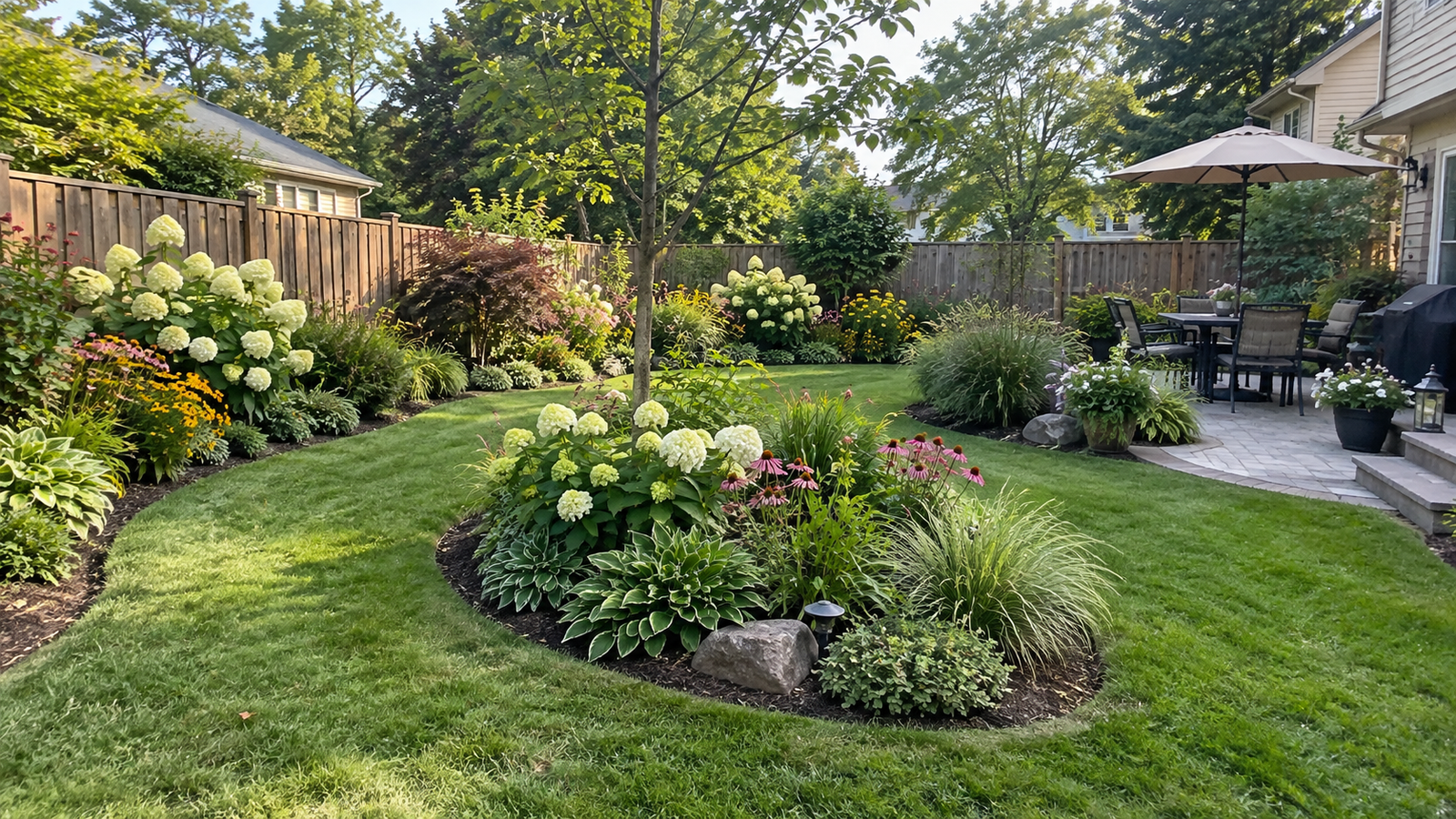 backyard plant bed ideas