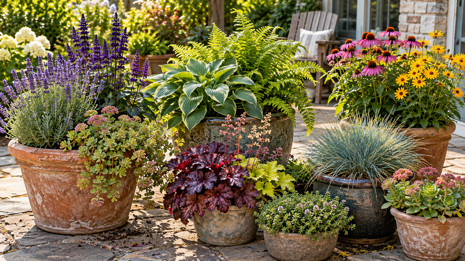Perennial planter ideas